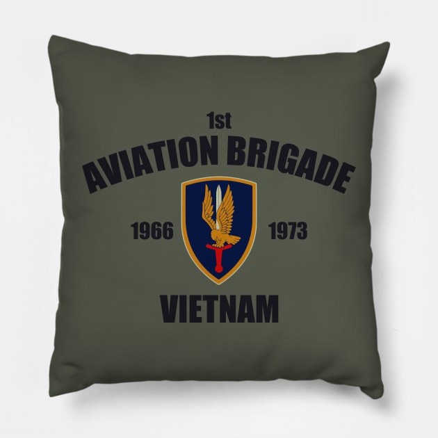 1st Aviation Brigade Pillow by TCP