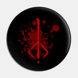 Bloodborne - Hunter Rune (with background) Pin