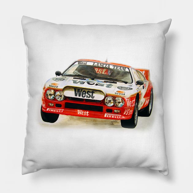 Costa Brava 1985 Pillow by Vanillah