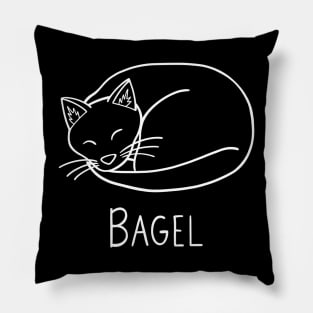 Bagel (white) Pillow