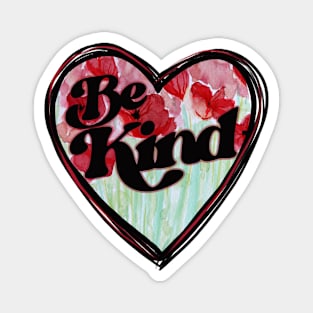 Be Kind Heart Magnet