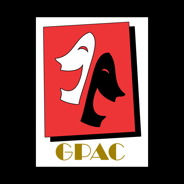 GPAC Logo Gold Text by GPAC Merch