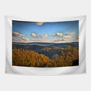 The Autumn Rolling Hills Of West Virginia Tapestry