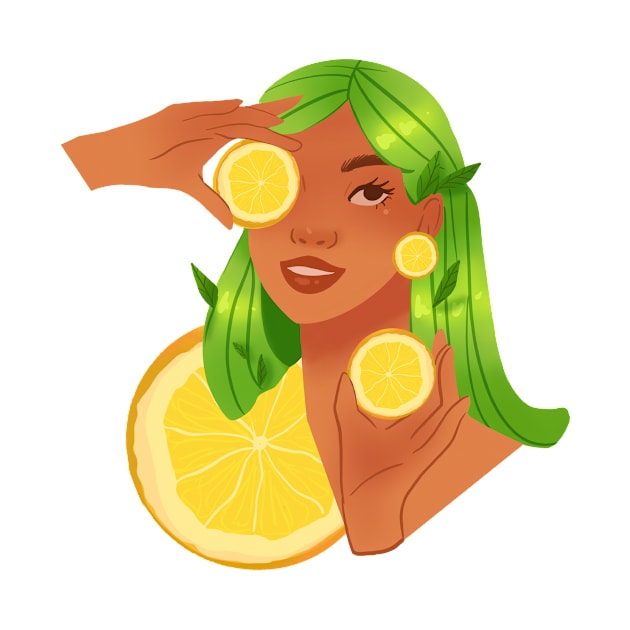 Lemon Girl by rebecaalvarezz