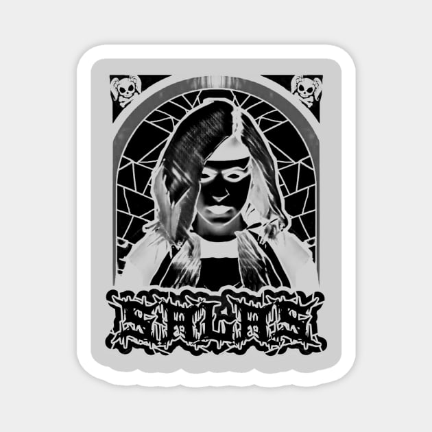 SALAS ''UNDEAD SAVIOR'' (NEGATIVE) Magnet by KVLI3N