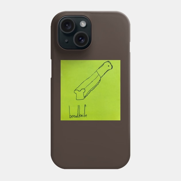 Bread Knife Phone Case by CINEMA 911