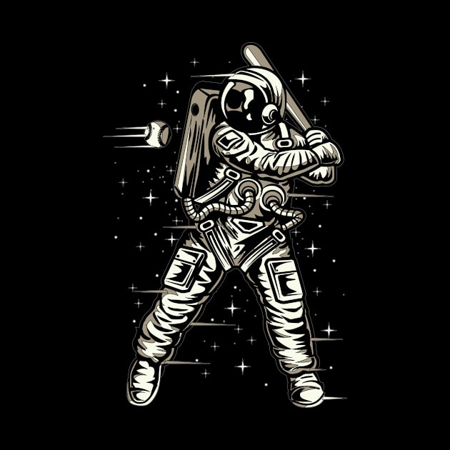 Baseball Astronaut by letnothingstopyou