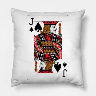 Jack of Spades Pillow