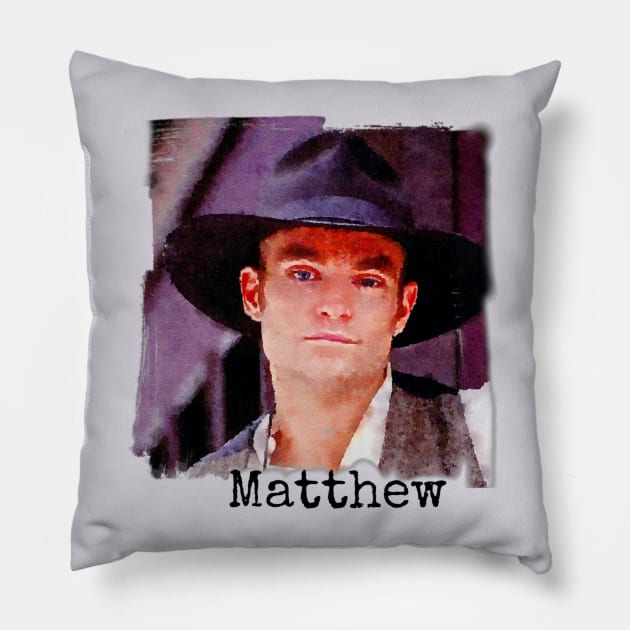 Matthew Cooper Pillow by Neicey