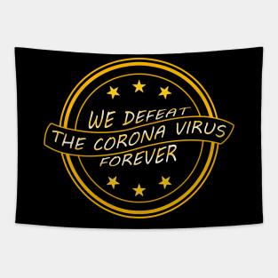 Defeat The Virus Tapestry