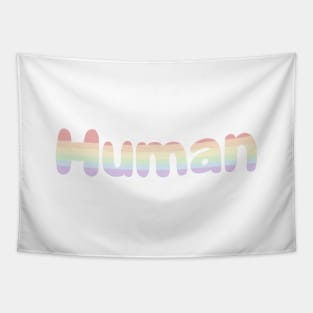 Human LBGTQ pride Tapestry