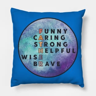 Caring Dad Quotes Pillow