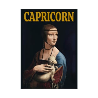 Capricorn - Lady with an Ermine T-Shirt