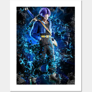 Future Trunks Dragon Ball Fine Art Anime Poster for Sale by