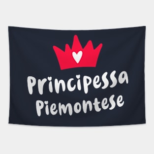 Piemonte Roots Principessa Piemontese Piedmontan Princess Tapestry