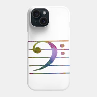 Bass Clef Phone Case