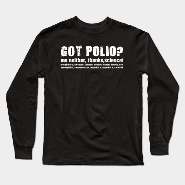 got polio t shirt