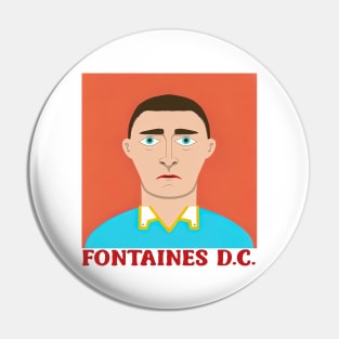 Fontaines DC • • Retro Fan Design Pin