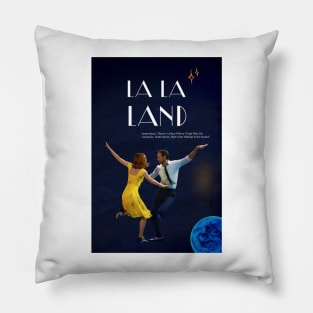 Lala land movie poster Pillow