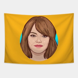 Emma Stone Tapestry