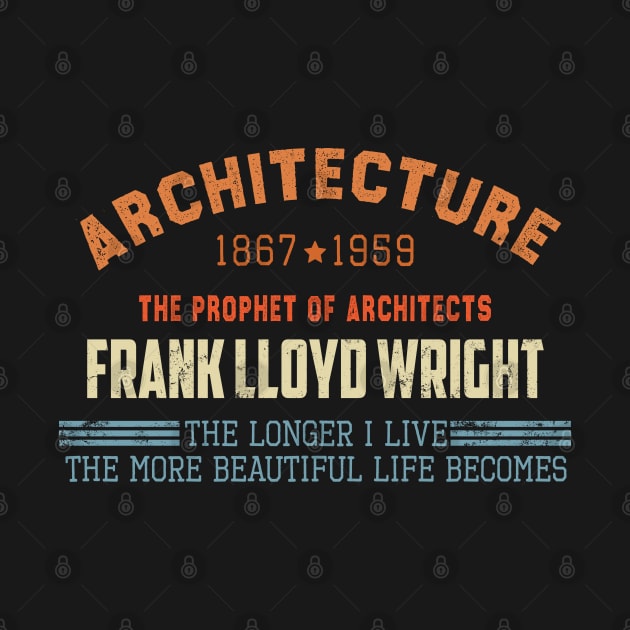 Architecture Frank Lloyd Wright by Pictozoic