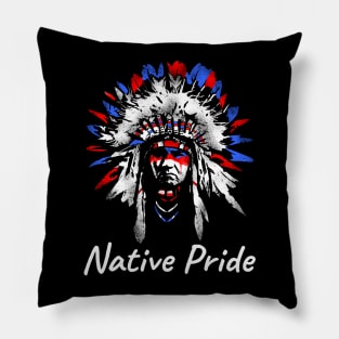 Native American Chief Pillow