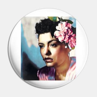 Billie Holliday Pin