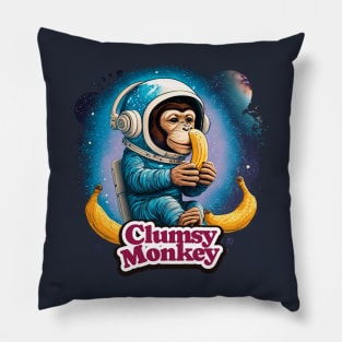Clumsy Monkey Pillow