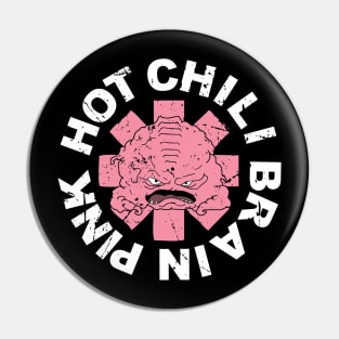 Pink hot chili brain Pin