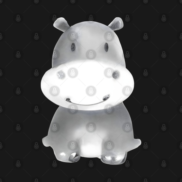 Baby Hippo by Zenflow