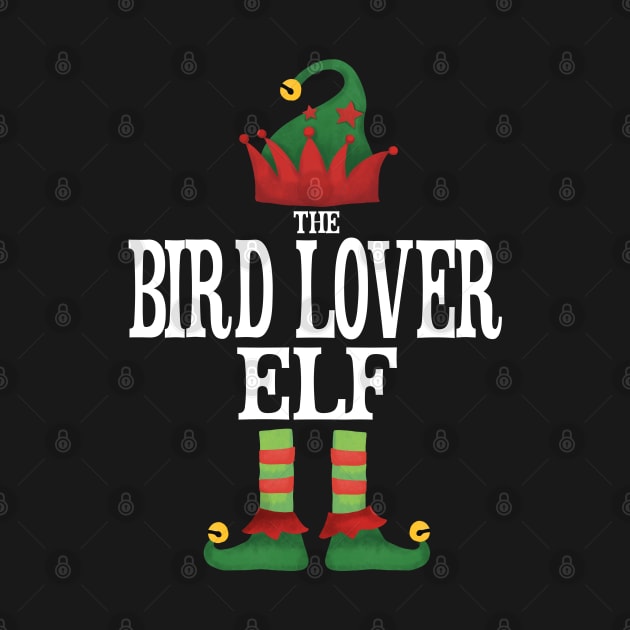 Bird Lover Elf Matching Family Group Christmas Party Pajamas by uglygiftideas