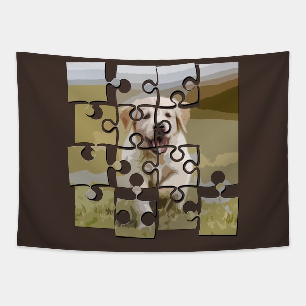 Pet Puzzle Tapestry by NFNW