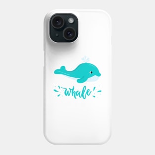 Whale animal print Phone Case