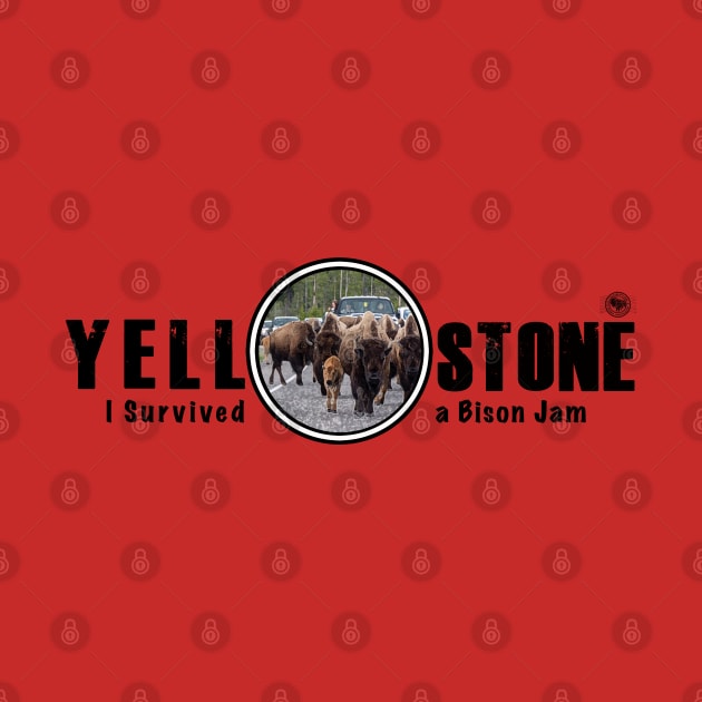 I Survived a Bison Jam, Yellowstone National Park by Smyrna Buffalo