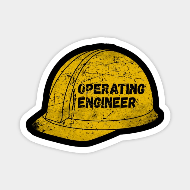 Operating Engineer Magnet by GR-ART