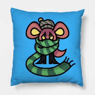 Scarf Mouse Pillow