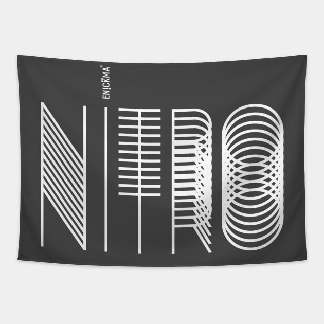 white nitro 3 Tapestry by Enickma