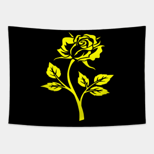 yellow rose Tapestry