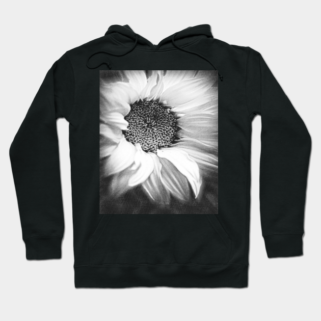 white sunflower hoodie