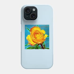 A yellow Rose . Phone Case