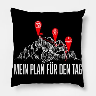 Bergwandern Tagesplan Berge Wandern Pillow