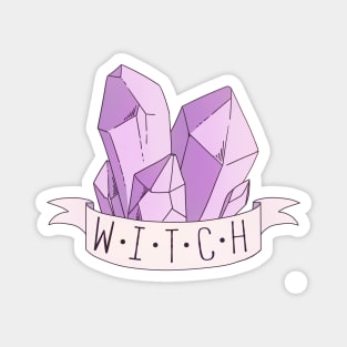 Crystal Witch Magnet