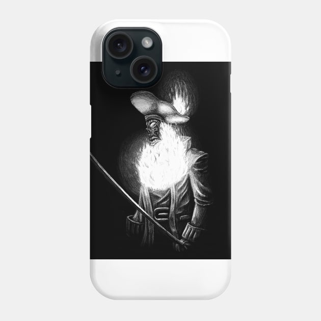 LeChuck at Night Phone Case by mattleckie