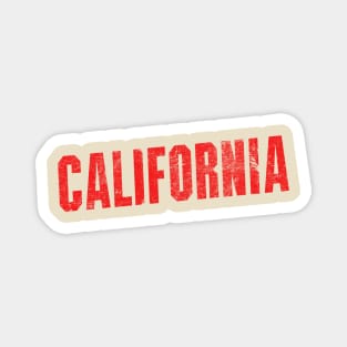 California Vintage Magnet