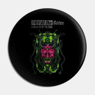 HANNYA DEVIL MASK AT THE GATES Pin