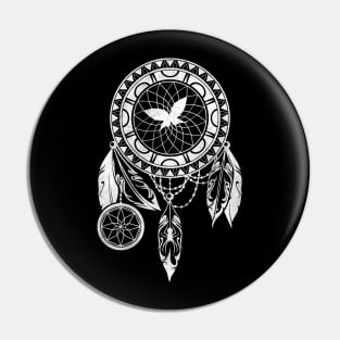 Dreamcatcher (grunge white) Pin