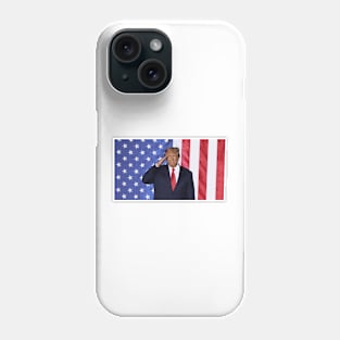 Trump - American Flag Phone Case