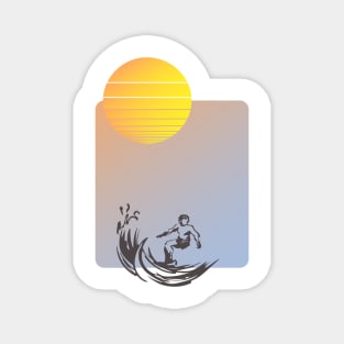 Surfer Magnet