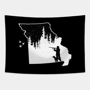 Missouri Hunting Ducks Gifts Tapestry