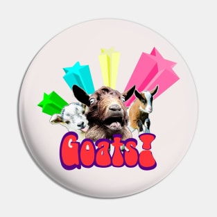 Goats! Pin